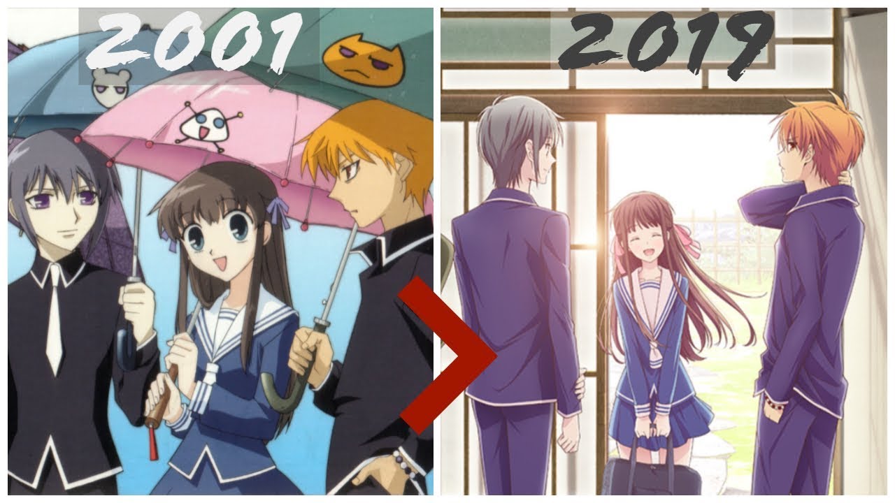 Dub Comparison  Fruits Basket 2001 vs 2019 